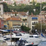 vue de l'appartement depuis le port