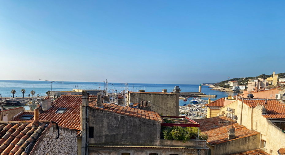 Vue de l'appartement à Cassis